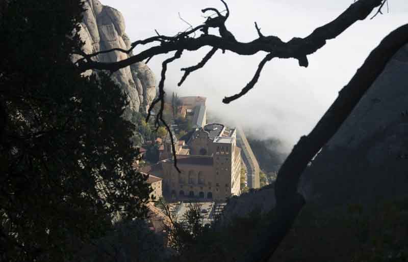 13 - Barcelona - Parc natural de la Muntanya de Montserrat - monestir de Montserrat